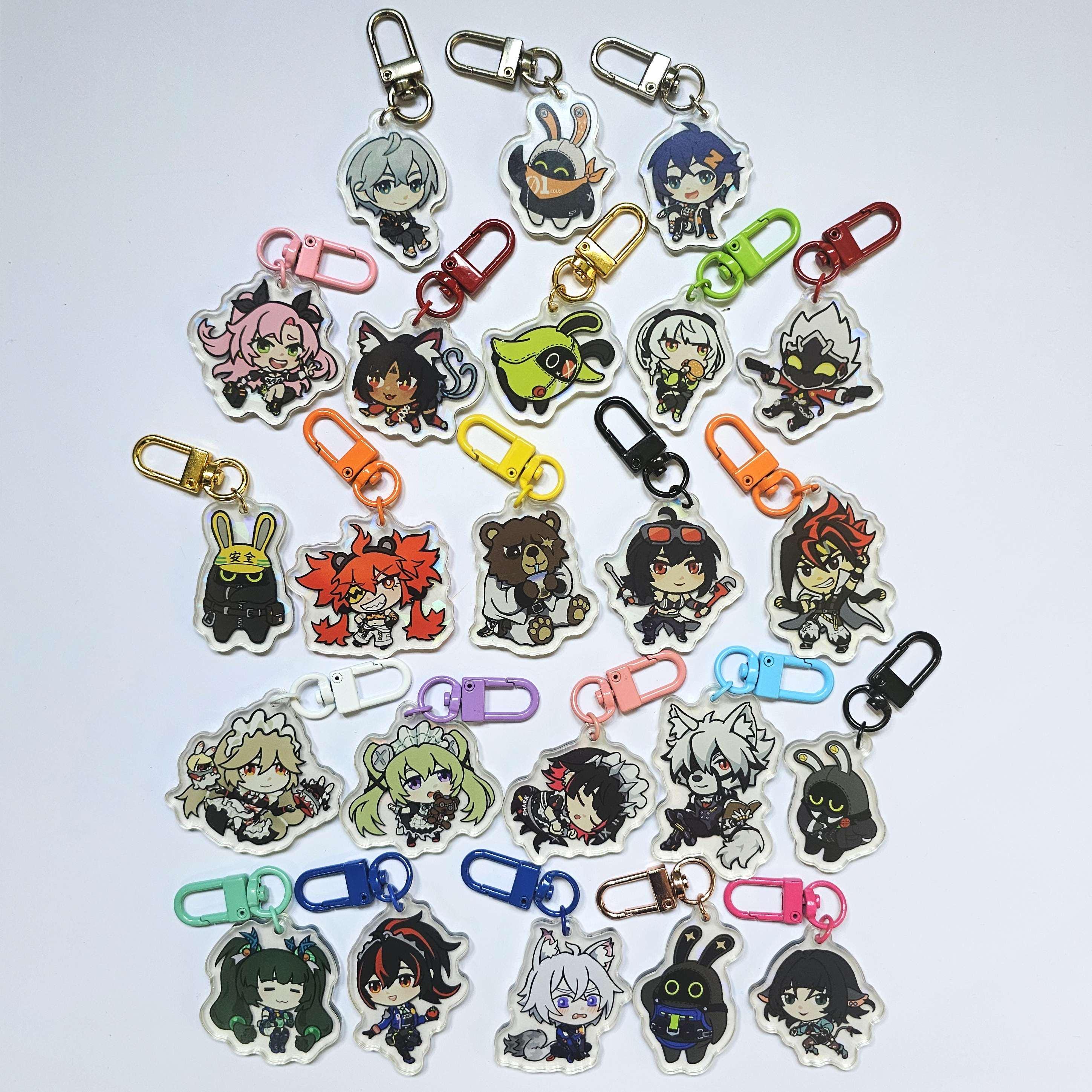 Zenless Zone Zero Keychain Charms - Etsy