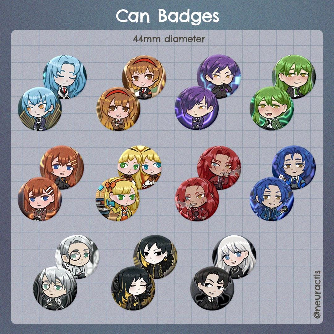 Library of Ruina / ロボトミーコーポレーション 缶バッジ - Etsy 日本