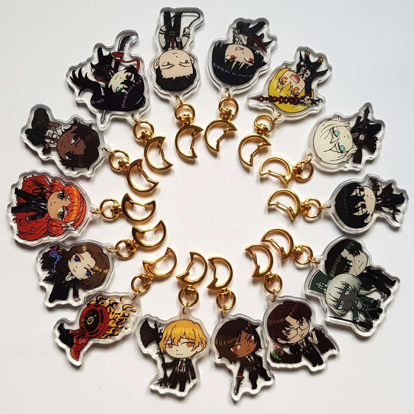 リンバスカンパニー 刺繍キーホルダー12個セット リンバスカンパニー 刺繍キーホルダー12個セット Amazon.co.jp