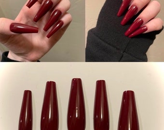Featured image of post Dark Res Acrylic Nails - Floral acrylic nails are never out of style and this design will prove that!