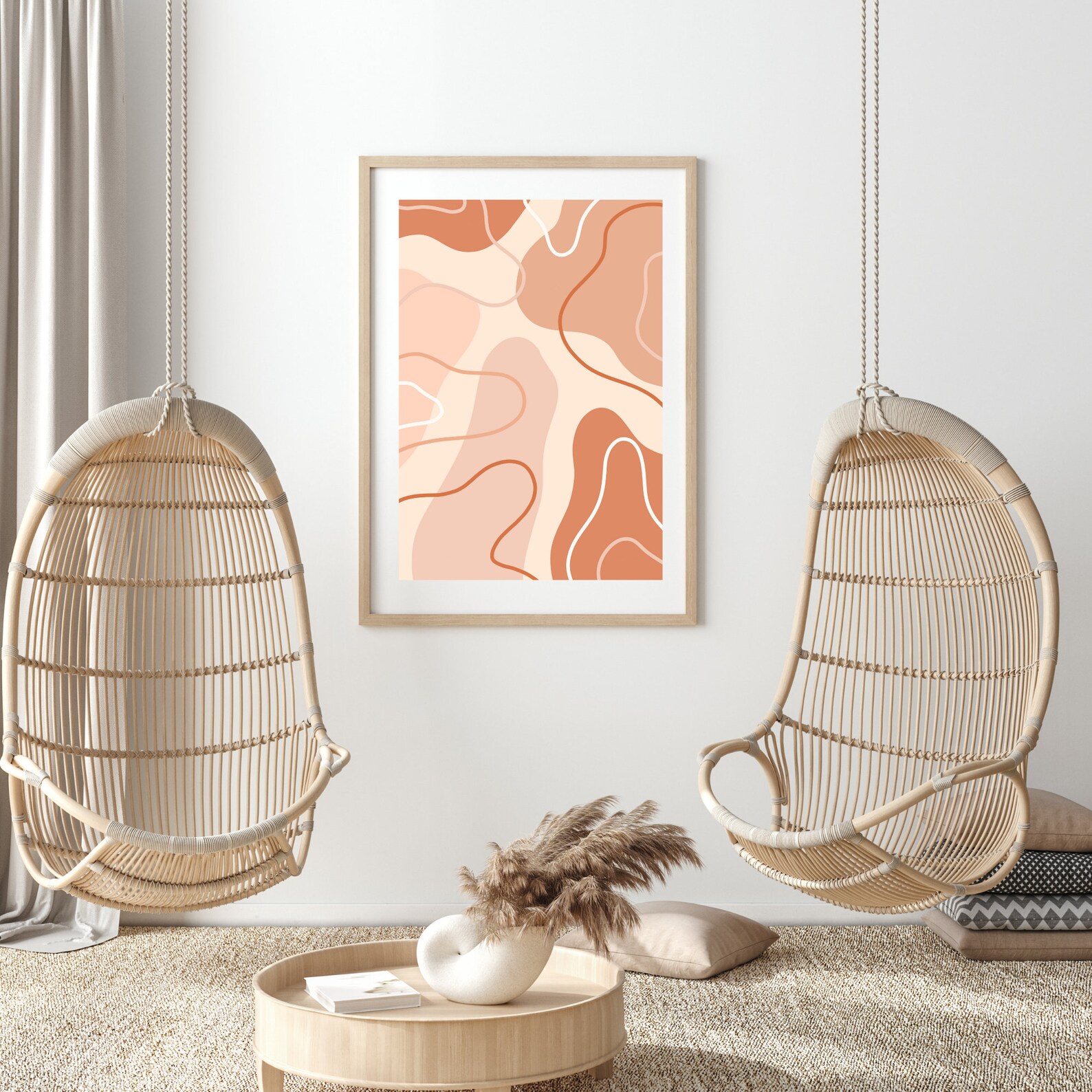 Digital print wall art abstract print digital download | Etsy