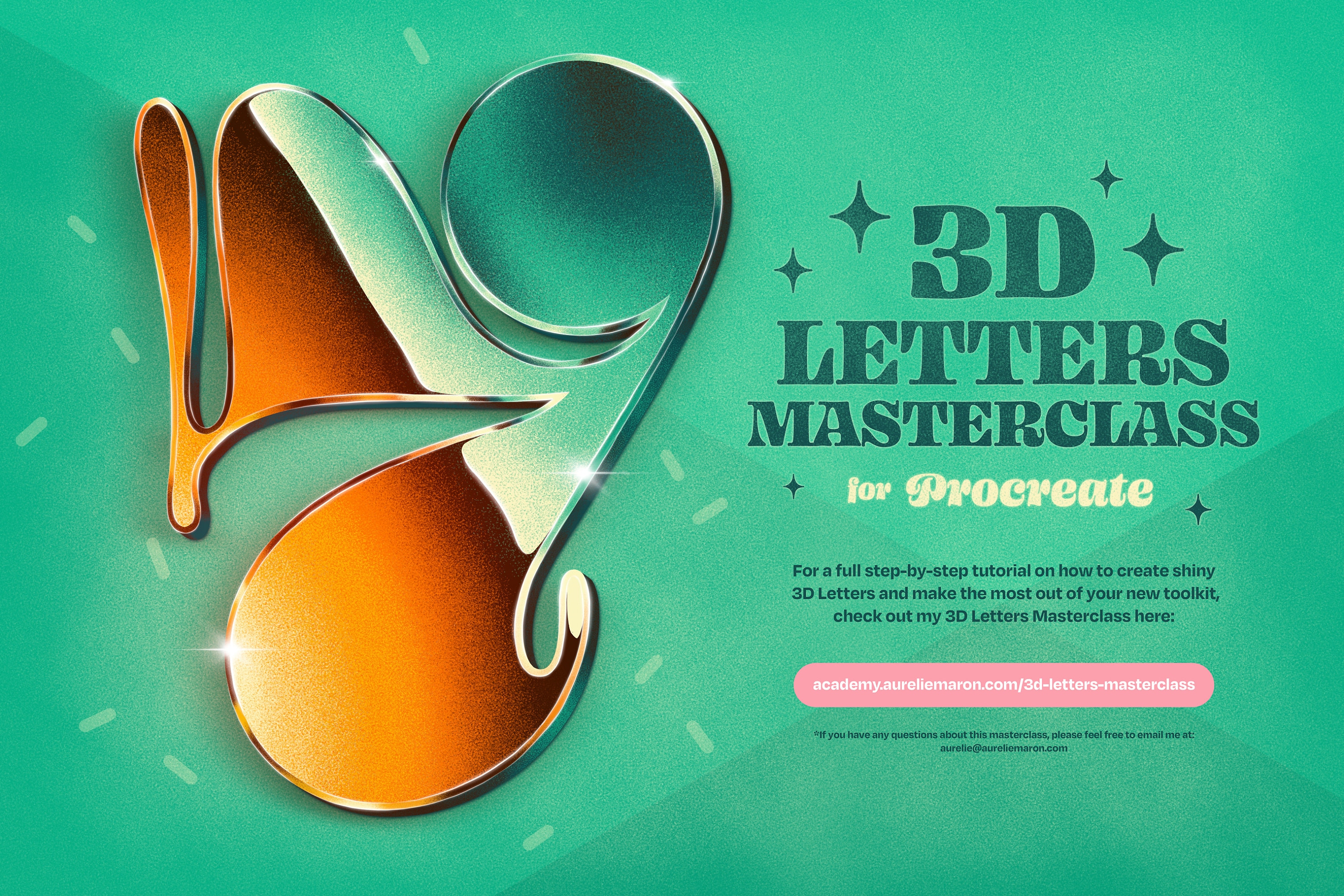 3D Letters Toolkit for Procreate Procreate Brushes Stamps Etsy