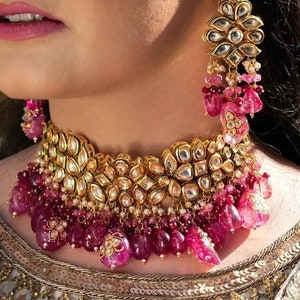 Pure gold kundan jewellery best sale