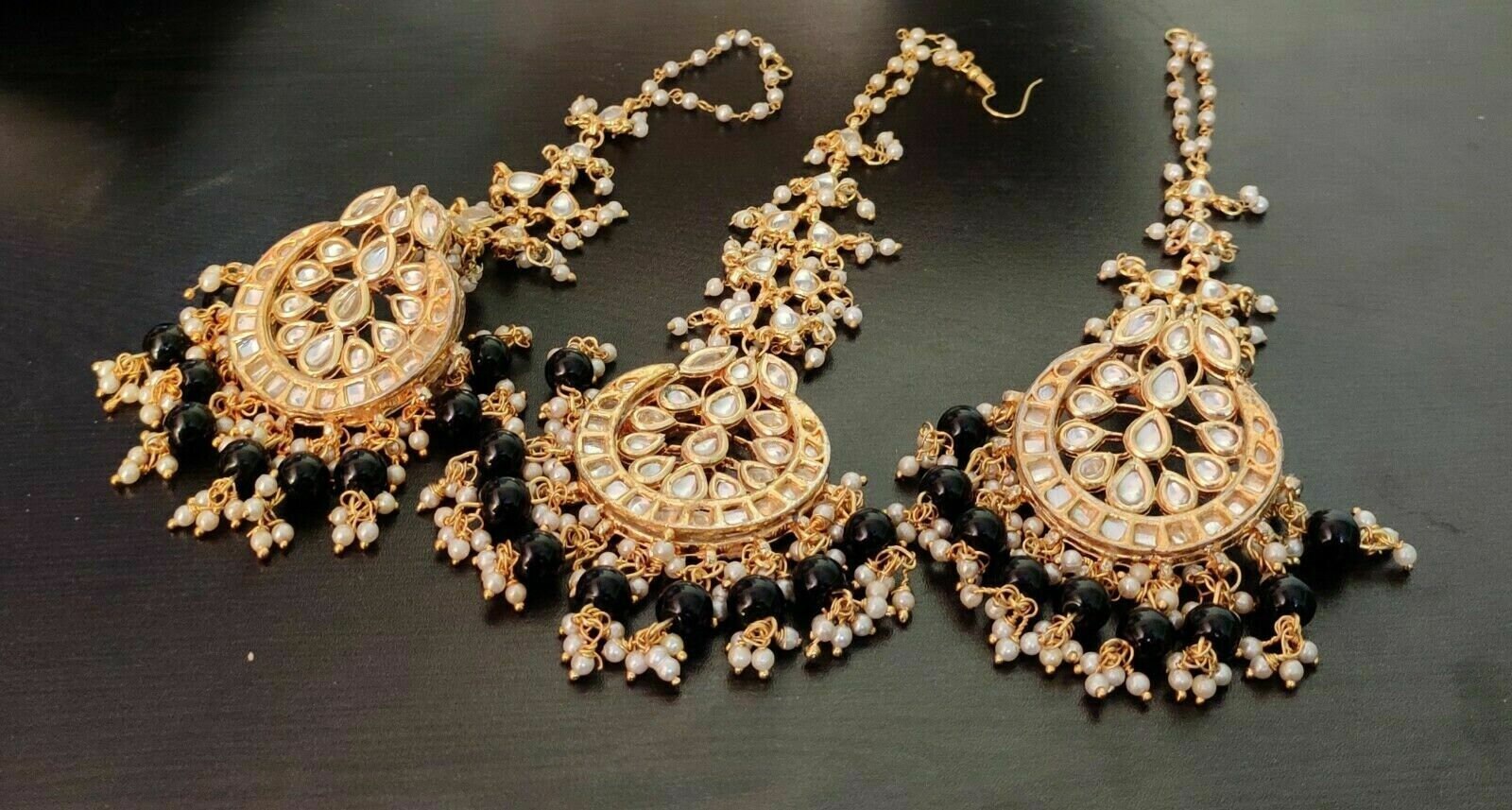 Aheli Matte Finish Choker Necklace & Earrings Set - Indian Traditional Bollywood Jewelry For Women