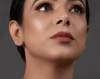 Set di collane Kundan Choker: gioielli indiani placcati in oro