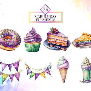 mardi gras glaze