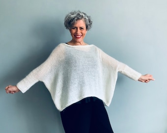 KNITTING PATTERN for Oversized Sweater