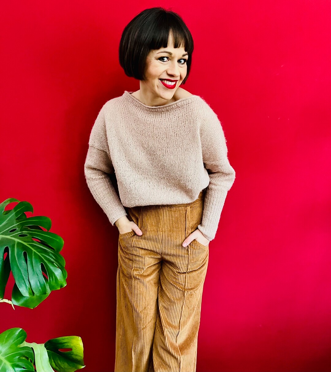 Instrucciones para tejer jersey con escote España