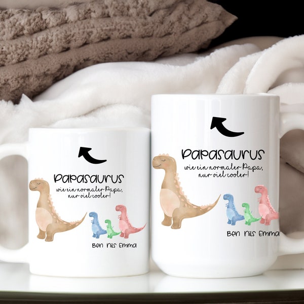 personalized mug | PAPASAURUS | Ceramic | normal or JUMBO