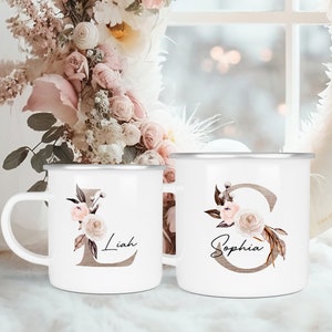 personalisierte Tasse - Wunschname | Anfangsbuchstabe  | 330ml | 450ml | verschiedene Größen