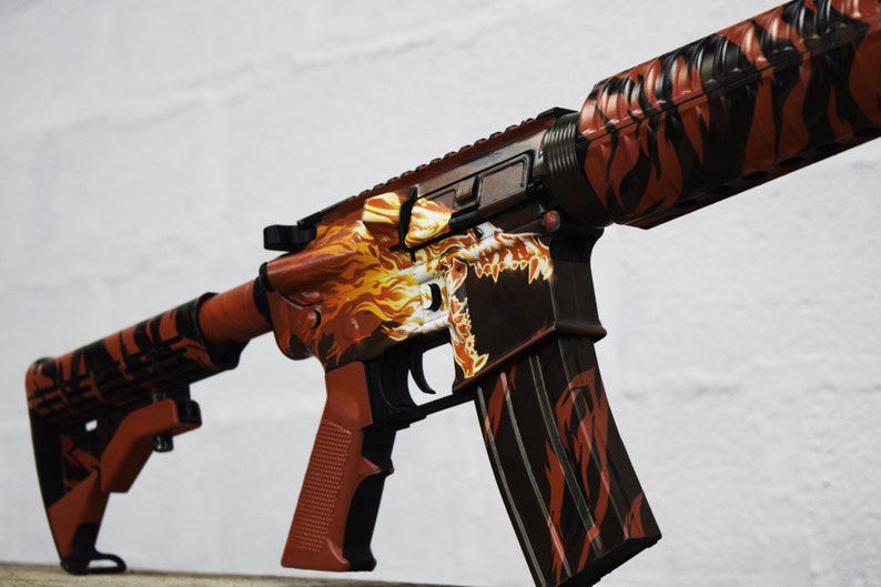 M4 AR-15 Howl Vinyl Skin Wrap Gun Rifle Skin Tactical | Etsy