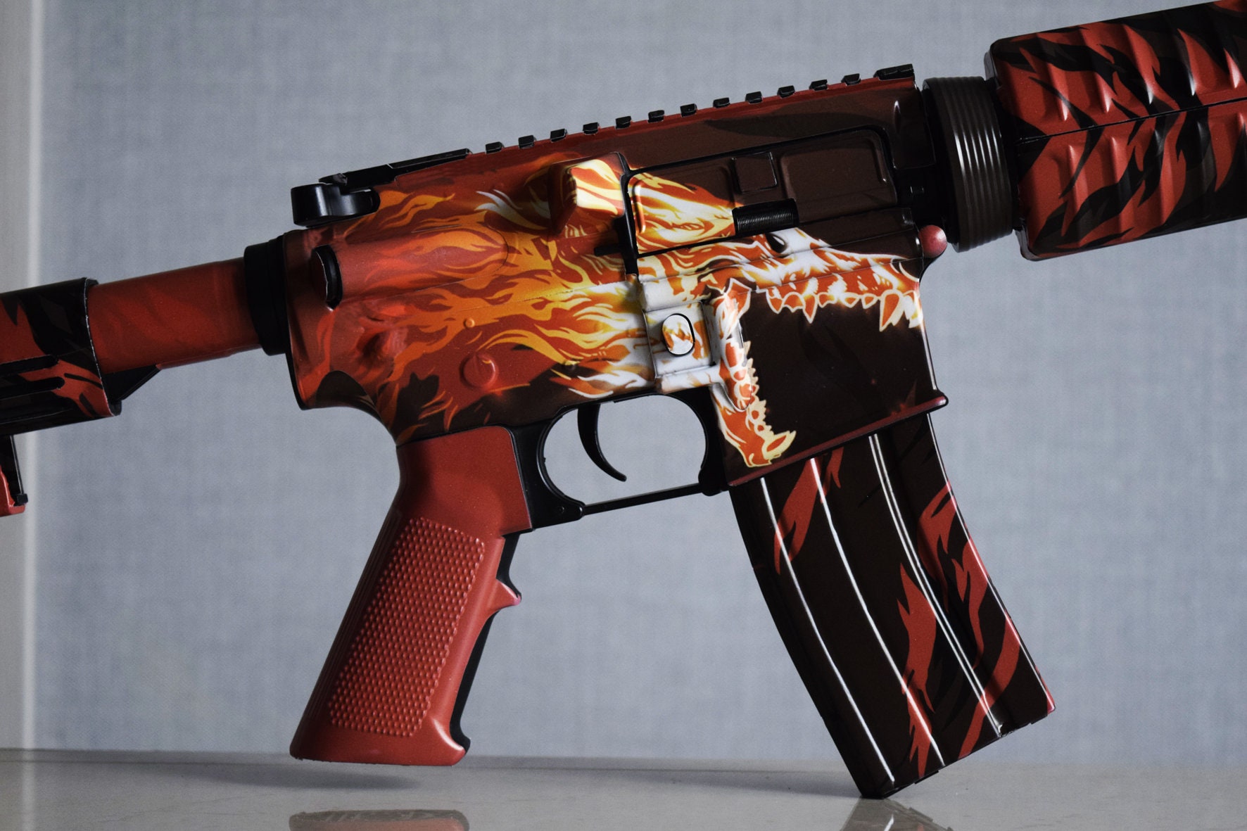 M4 AR15 Howl Vinyl Skin Wrap Gun Rifle Skin Tactical Etsy