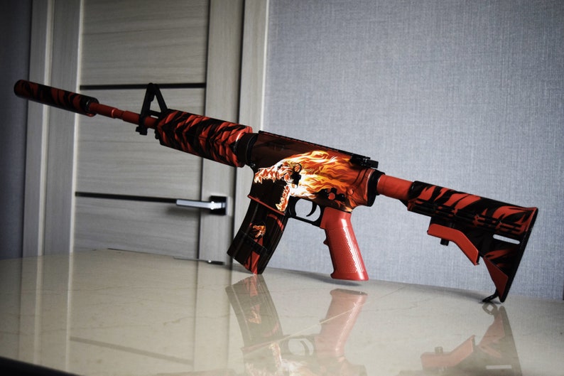 M4 AR15 Howl Vinyl Skin Wrap Gun Rifle Skin Tactical Etsy