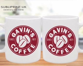 Costa Themed Mug Personalised