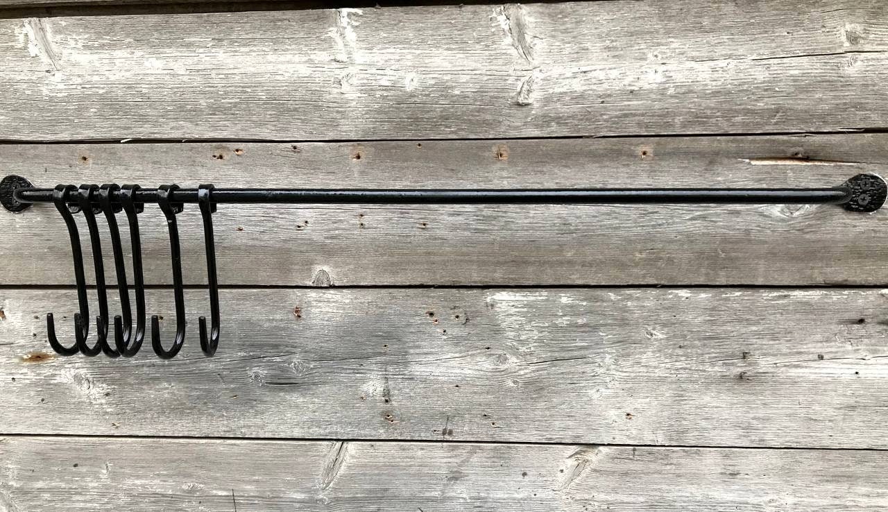 pot and pan rail hanging rail for kitchen utensils Etsy