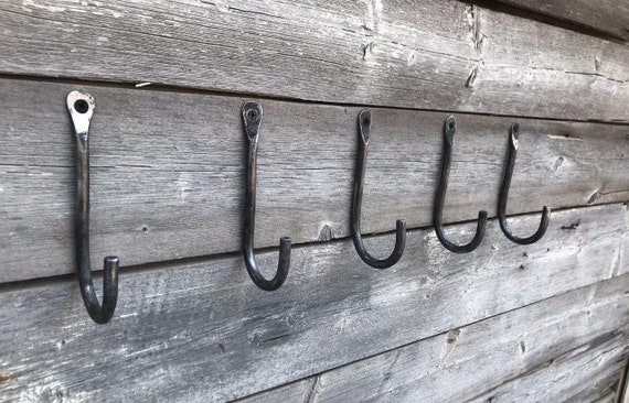Wandhaken Fur Aussen Haken Fur Garage Rustikale Haken Etsy