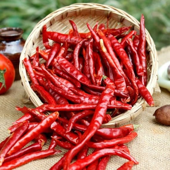 Chilli Red Chilli Whole Indian Organic and Pure Lal Mirch Sabut