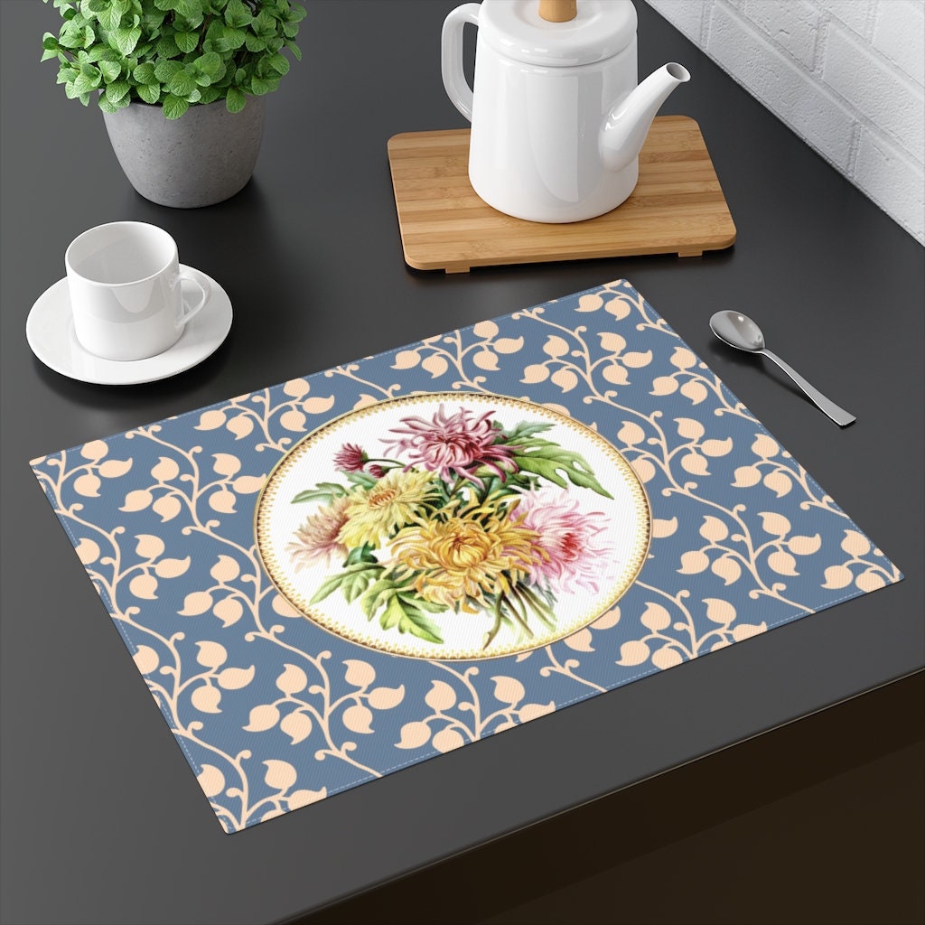 Placemat Cotton Placemat Dinner Placemat Table Etsy