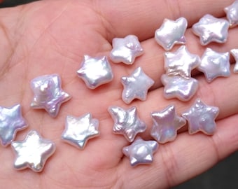 Natural baroque star-shaped pearls PB1828