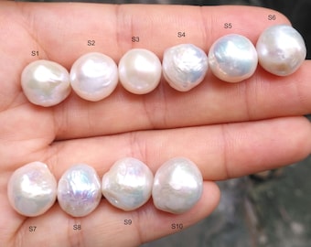 10～11 mm シングル エジソン パール ルース ドリルなし 淡水パール