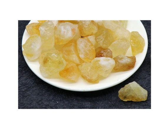 20-35mm Raw Citrine Gemstone, Large November Birthstone,Loose Gemstone  Wholesale GB1135