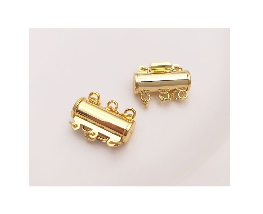 Layered Necklace Detangler, 14K Real Gold Plated Detangler Clasp