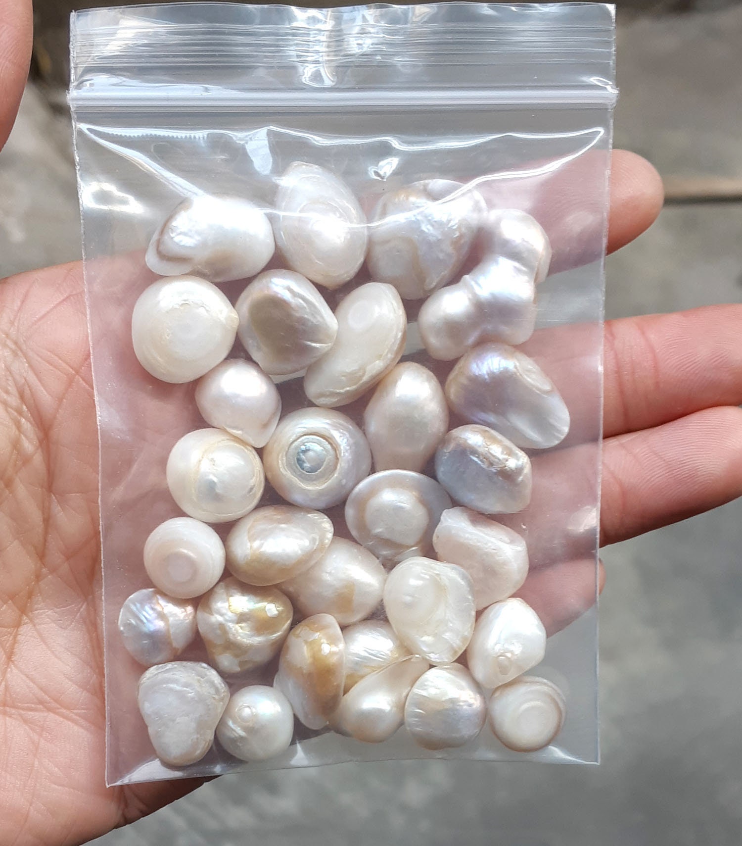 720mm undrilled pearls genuine freshwater pearls cabs Etsy