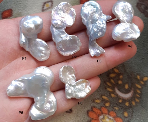 Irregular shaped pearls deals