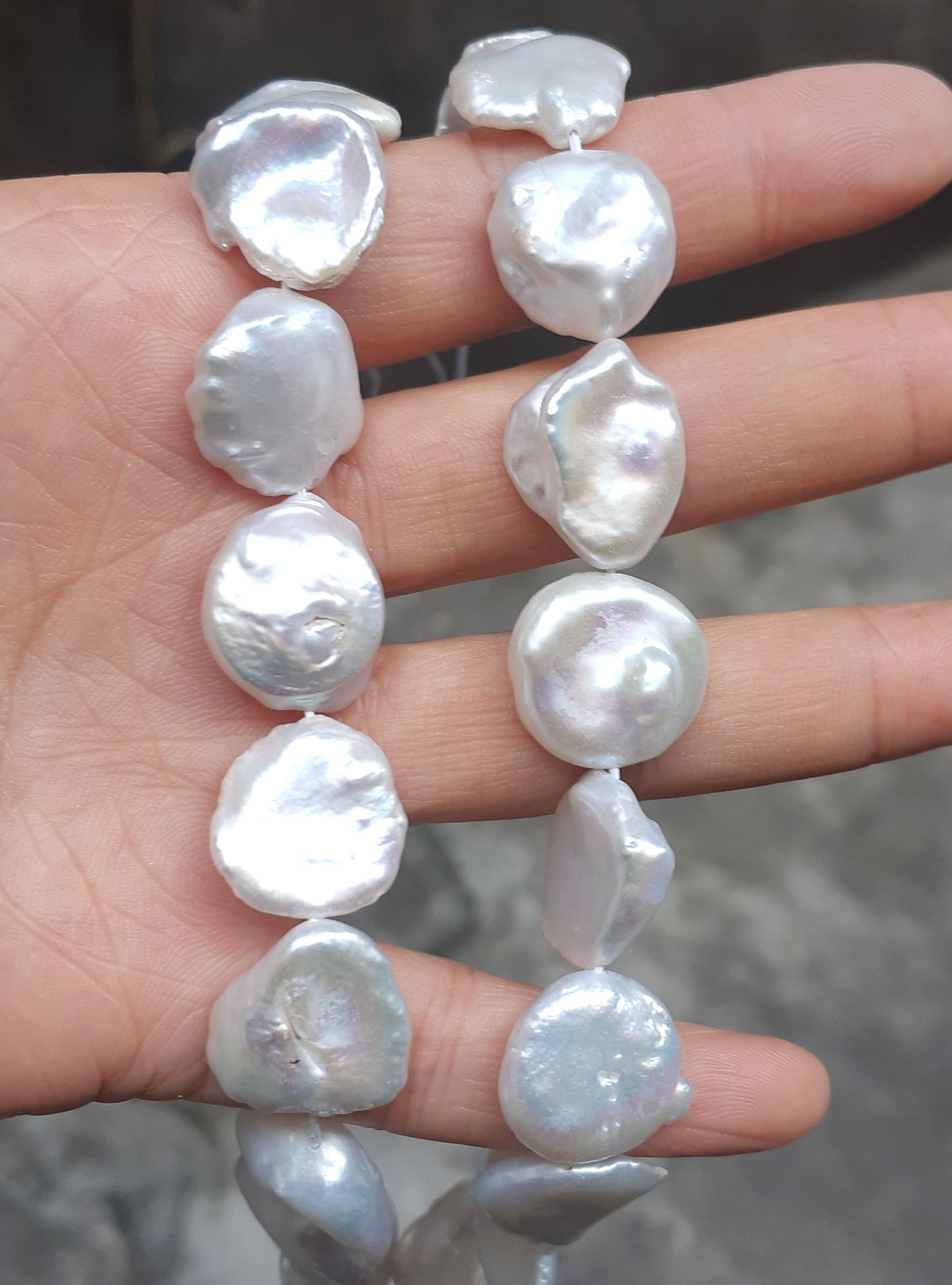 13-18mm Fresh Water Pearl Charms, Baroque Pearl Charms
