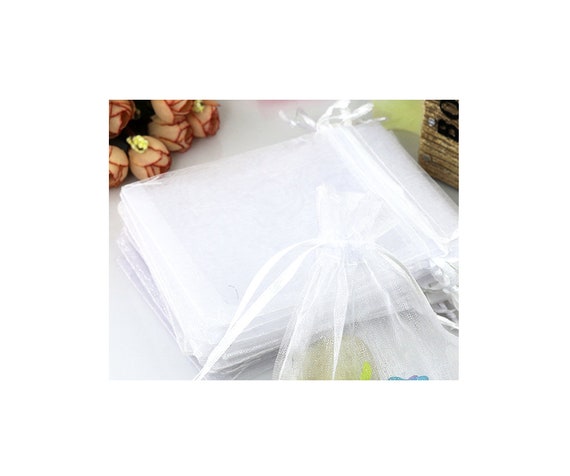 Bolsas de 20x15cm bolsas de organza transparente, bolsas de malla