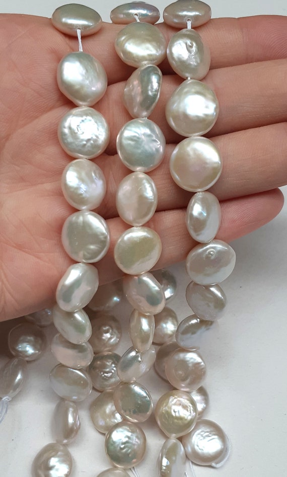14-20mm Large Baroque Pearls, Natural White Pearls, Irregular Shape Pearl  Beads for Jewelry, Single Pearl,pb970 