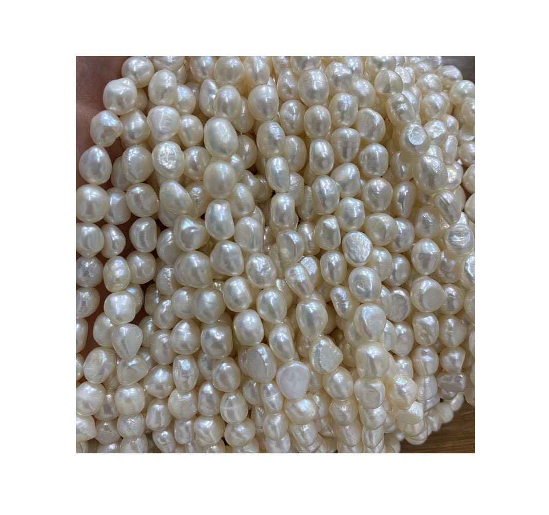 Miracle Minerali Filo/Filo da 82 cm di Perle 250 Perle 8-5 mm Perla in