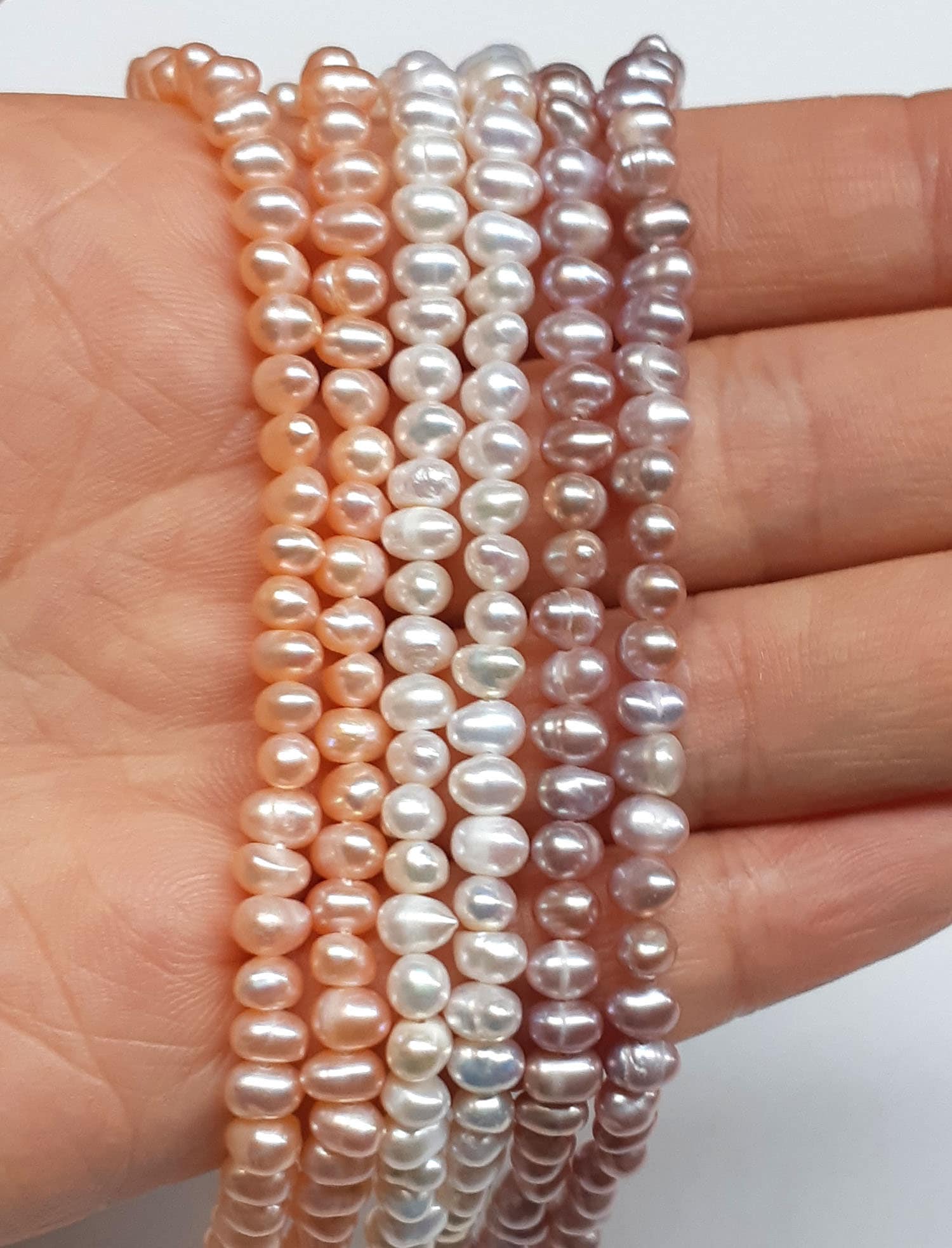 3-4,8-9mm Freshwater Pearl Black Freeform Loose Natural Stone Beads Strand 14.5" 