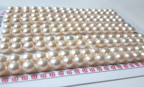 Half drilled pearls best sale wholesale