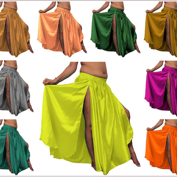 Long Upcycled Belly Dance ATS Skirt
