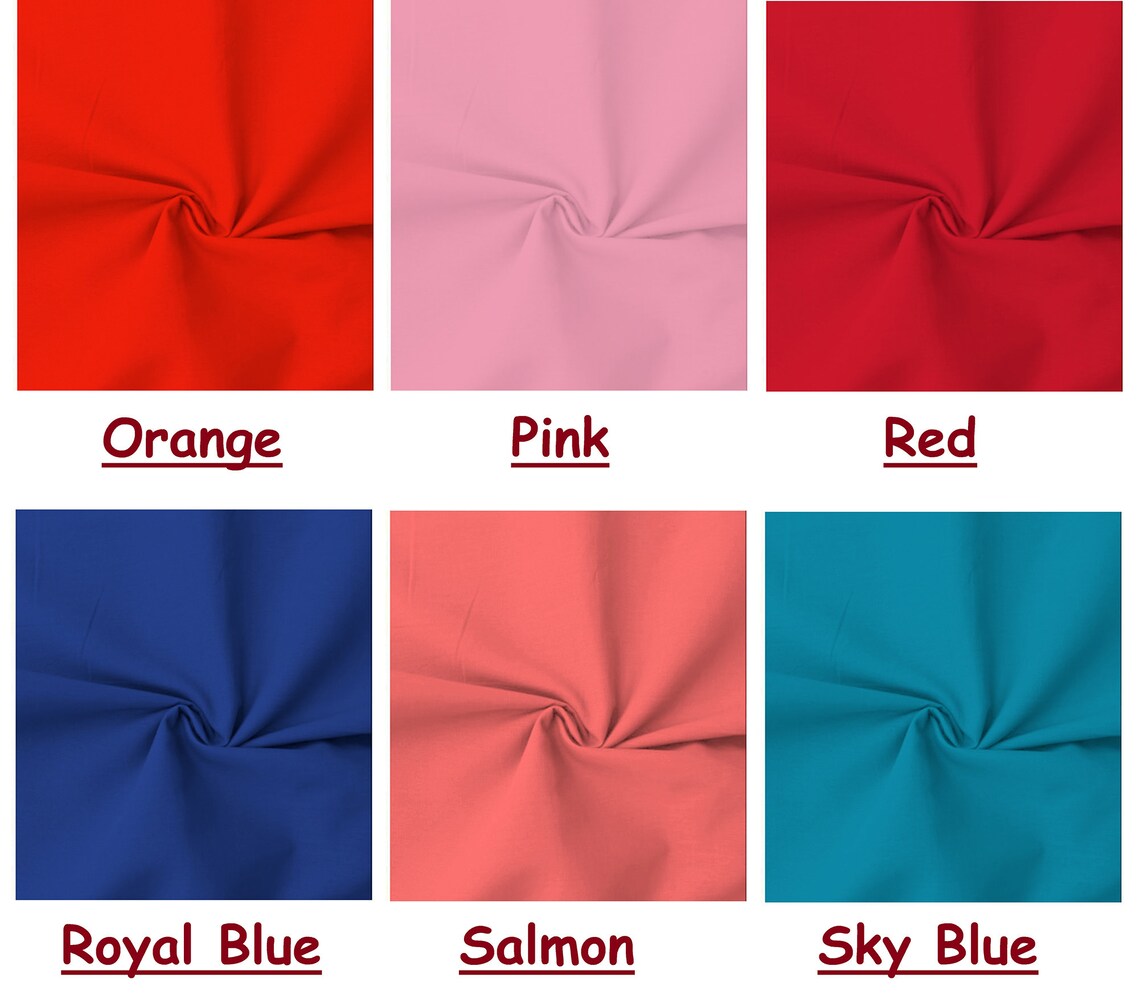 Wholesale 100 COTTON PLAIN Fabric India Material Sewing Etsy