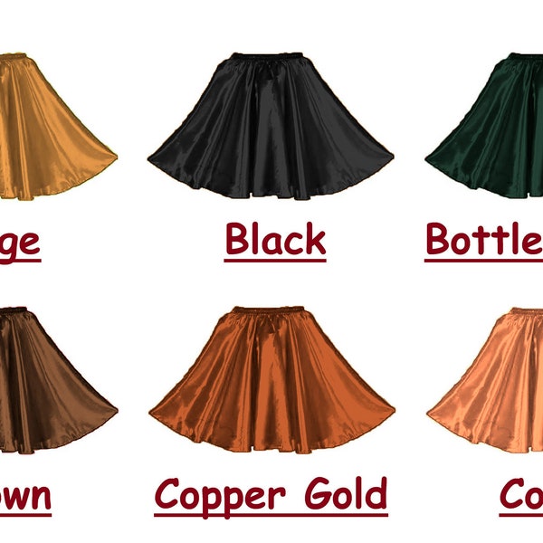 Women's Satin Short/ Mini Skirts Sexy Casual Party Wear Short Skirt Night Wear Special Mini Skirts Skaters Skirt for Girls