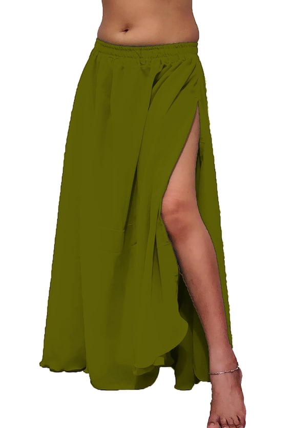 スカート meltthelady waist ribbon slit skirt / M meltthelady waist ribbon slit skirt