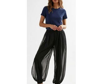 Women Harem Pants Yoga Belly Dance Pantaloons Bombachos Trouser Aladdin Halloween