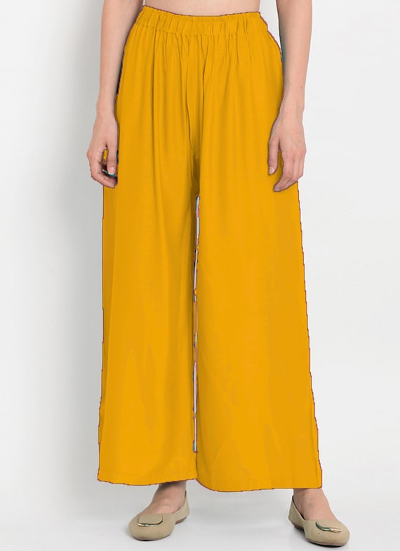 Women Cotton Palazzo Pants Harem Yoga Belly Dance Pantaloons