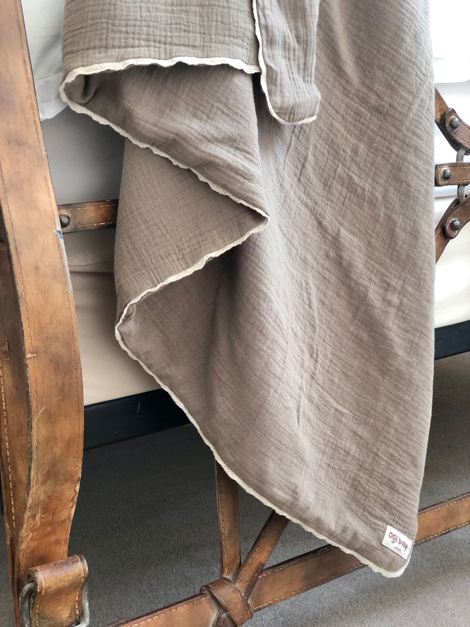 Beige Large Muslin Baby Blanket Set Breathable Baby Blankets Etsy