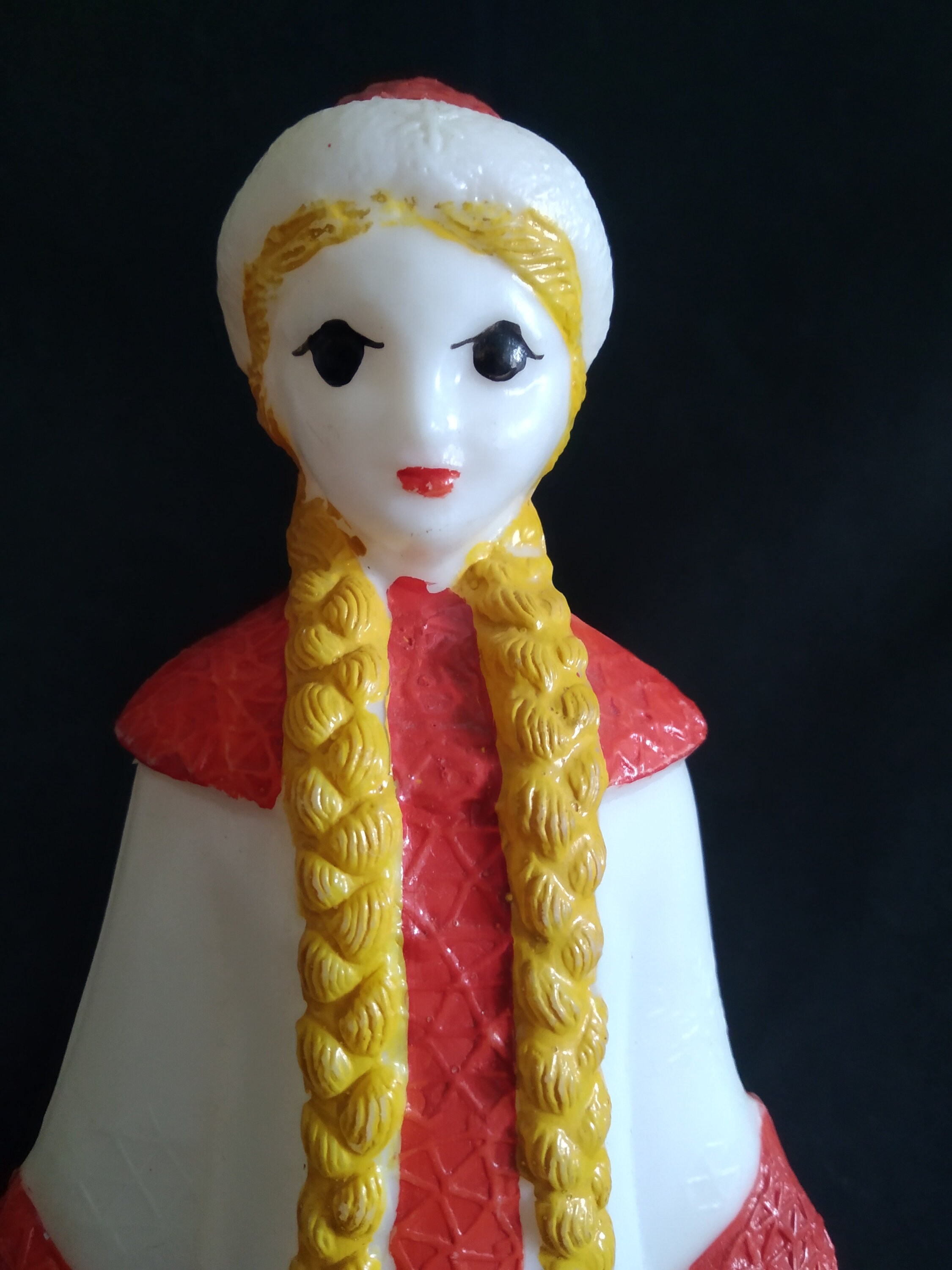 Dolls & Miniatures Snegurochka doll Vintage plastic Toy Snow-Maiden ...