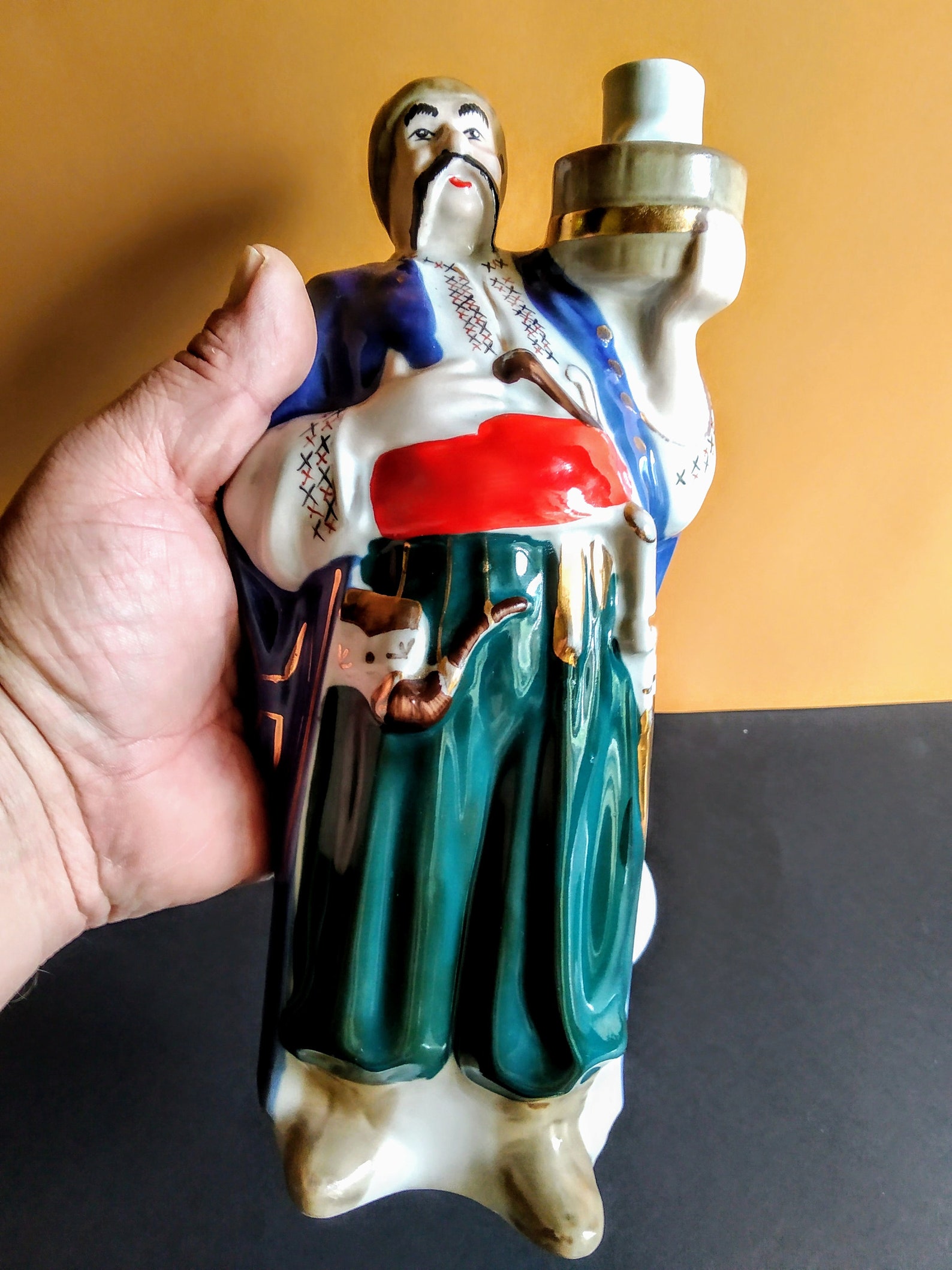 Vintage USSR Soviet Porcelain Figurine Ukrainian Etsy