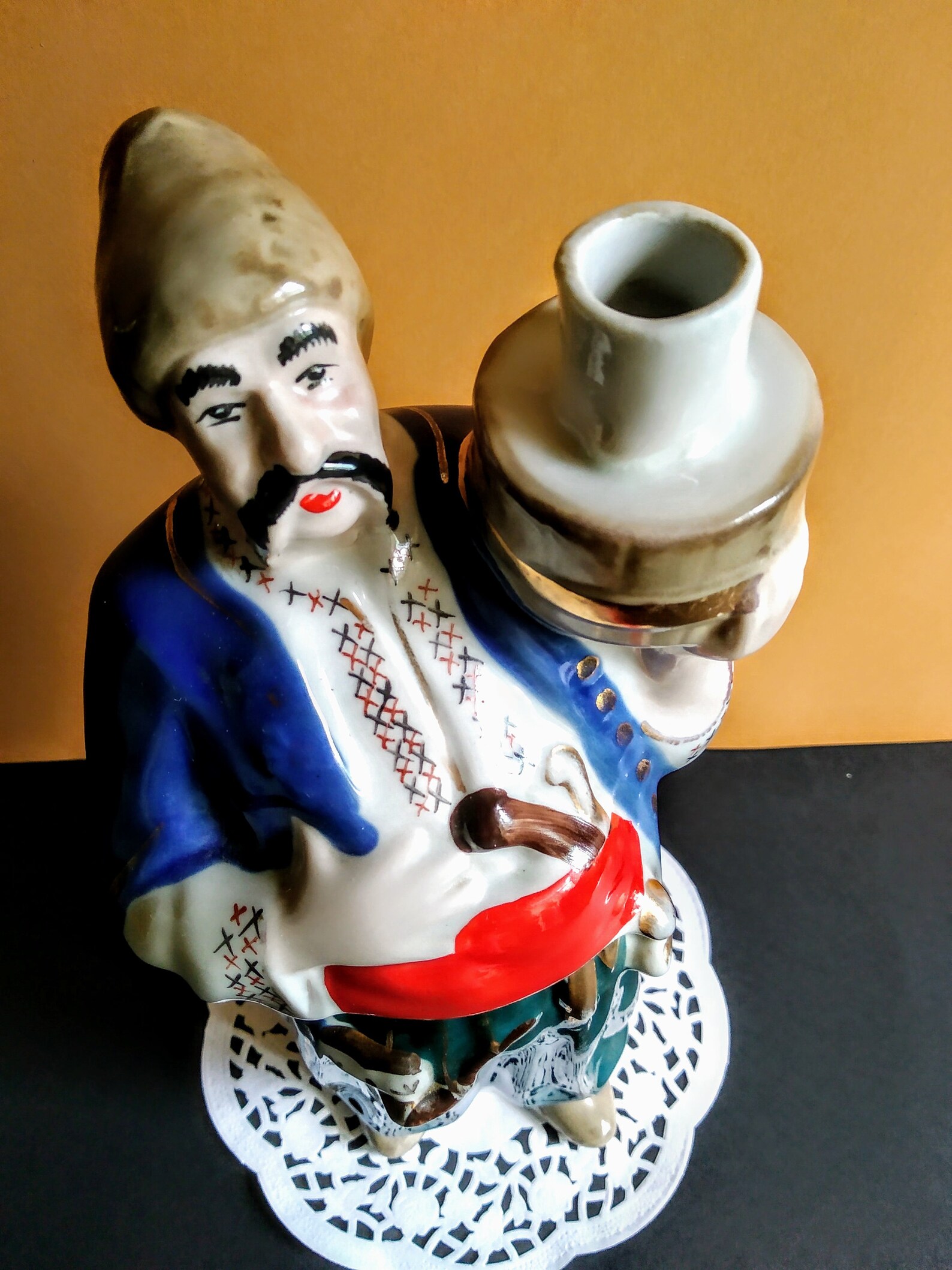 Vintage USSR Soviet Porcelain Figurine Ukrainian Etsy