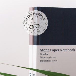Stone Paper DOT GRID Taccuino A5 con copertina rigida - Roca