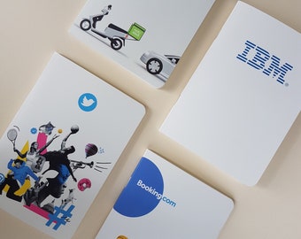 30 st Your Design Stone Paper Notebook A6 mjukt omslag - rivtåliga, vattentäta, hållbara och helt återvinningsbara