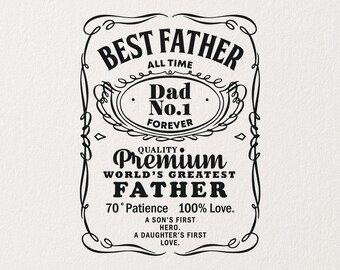 Download Fathers Day Label Etsy