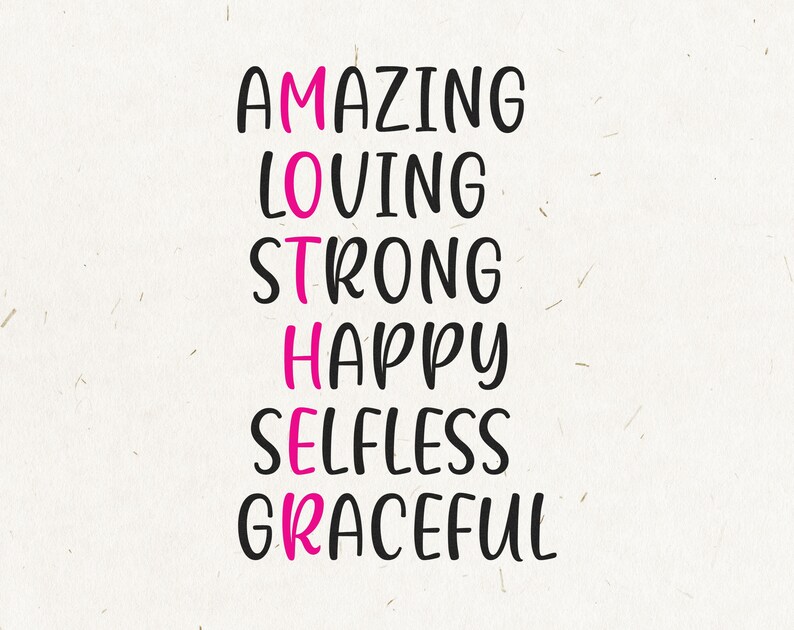 Download Art Collectibles Clip Art Design Silhouette Mother Amazing Loving Mom Definition Svg Happy Digital Download Strong Selfless Graceful Svg Cut Files For Cricut