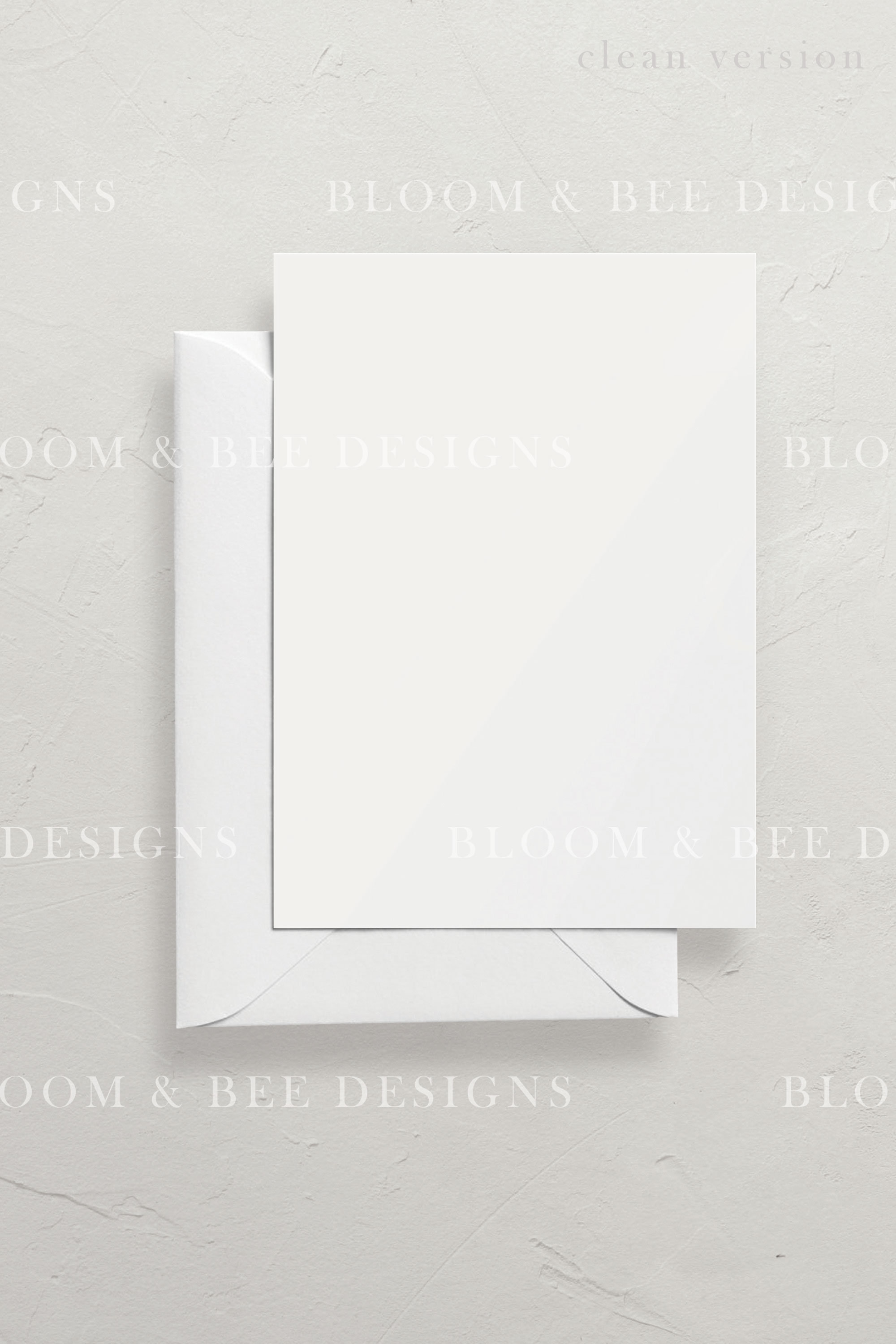 5x7 Wedding Card Mockup A7 Printable Mockup Styled Stock - Etsy