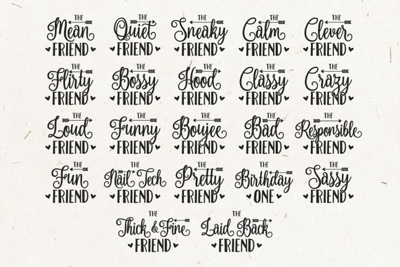 Free Free 146 Friends Svg Bundle SVG PNG EPS DXF File